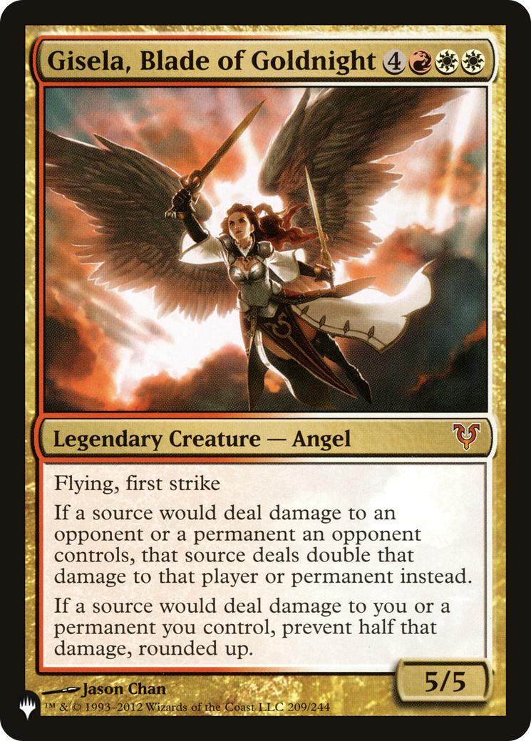 Gisela, Blade of Goldnight (LIST-AVR-209) - The List