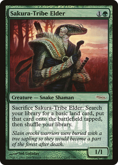 Sakura-Tribe Elder (FNM-012) - Friday Night Magic 2009 Foil