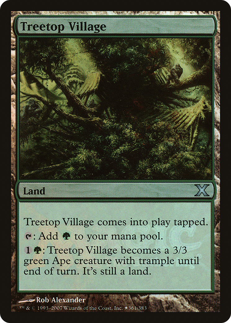 Treetop Village (WPN-002) - Tenth Edition Promos Foil