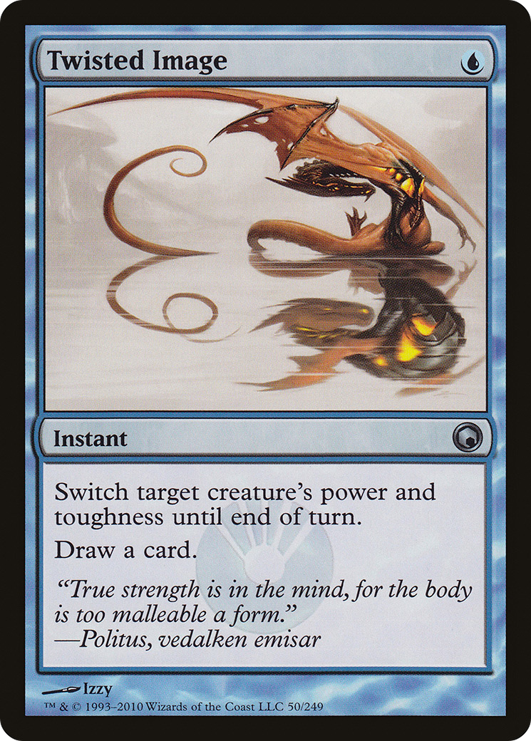 Twisted Image (SOM-050) - Scars of Mirrodin Foil