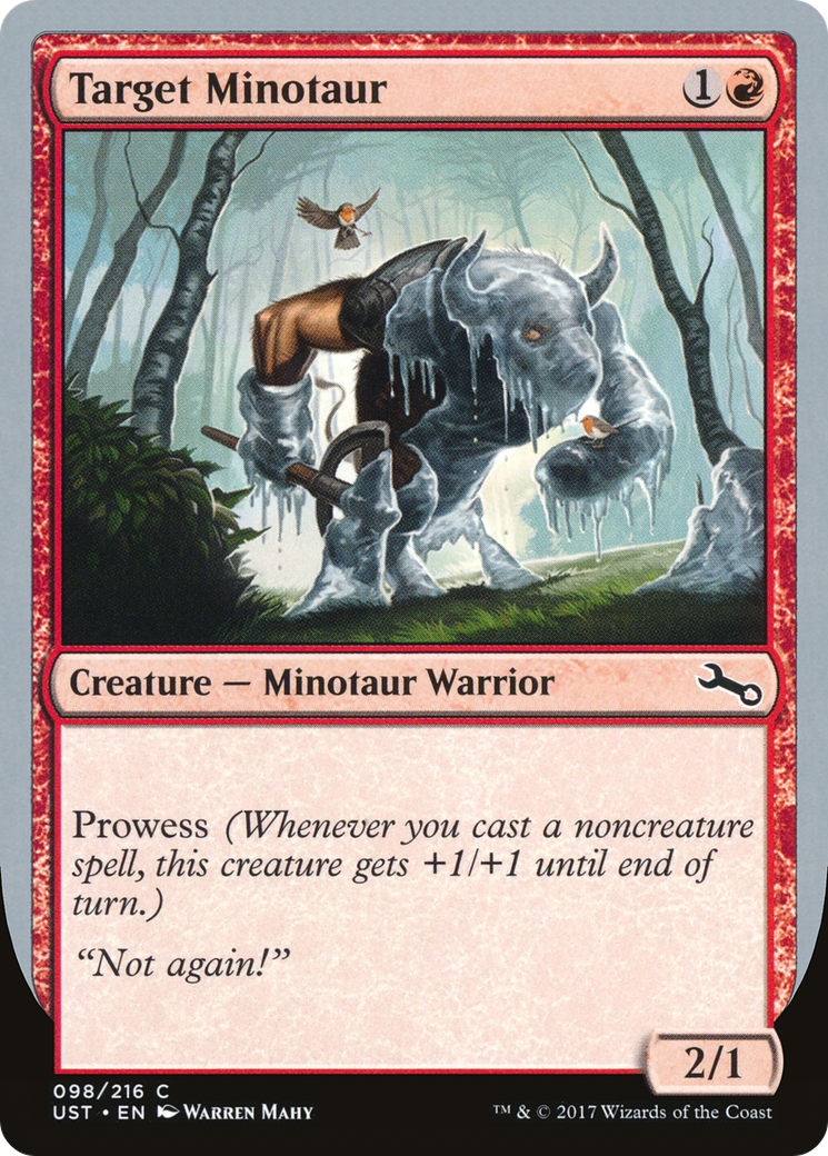 Target Minotaur (UST-98A) - Unstable