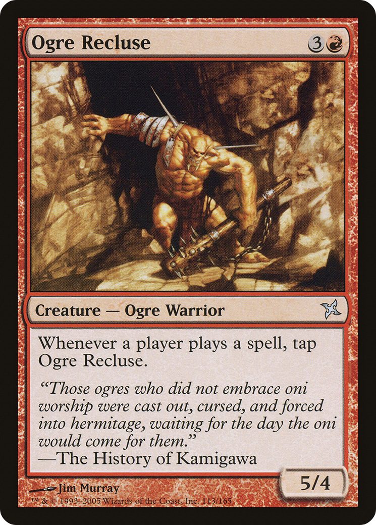 Ogre Recluse (BOK-113) - Betrayers of Kamigawa