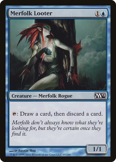 Merfolk Looter (M12-065) - Magic 2012