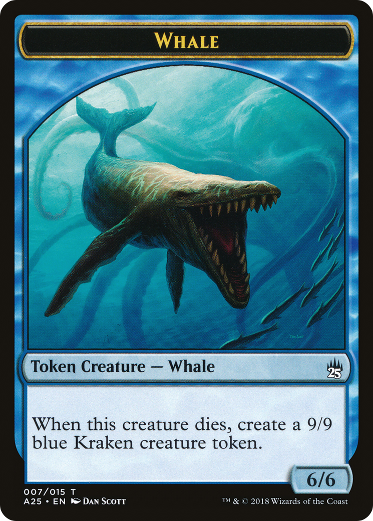 Whale (A25-007) - Masters 25 Tokens