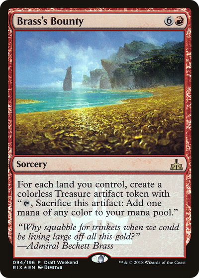 Brass's Bounty (LARP-094) - Rivals of Ixalan Promos Foil