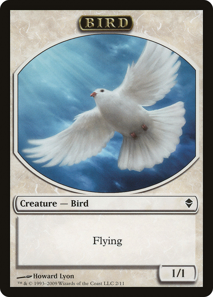 Bird (ZEN-002) - Zendikar Tokens