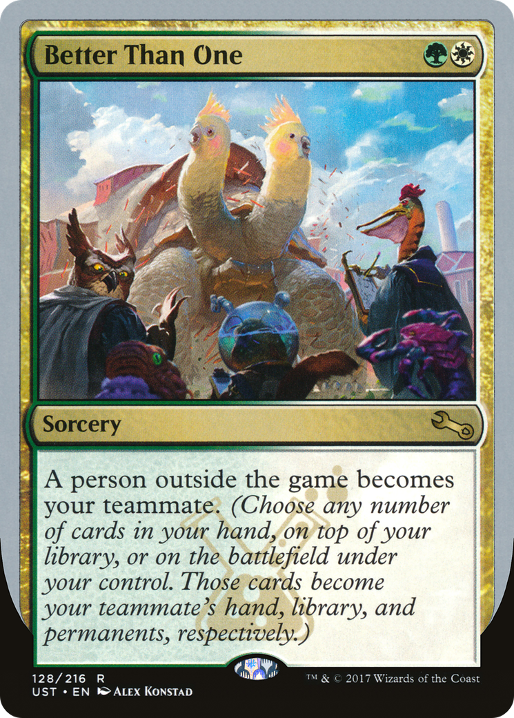 Better Than One (UST-128) - Unstable Foil