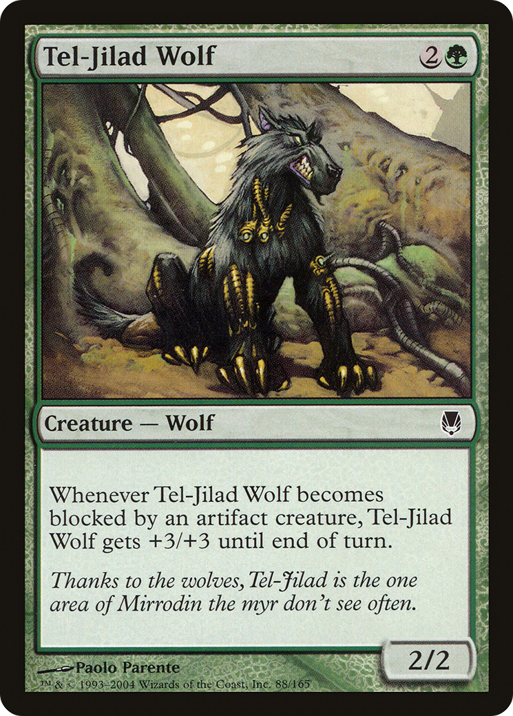 Tel-Jilad Wolf (DST-088) - Darksteel Foil