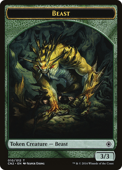 Beast (CN2-010) - Conspiracy: Take the Crown Tokens