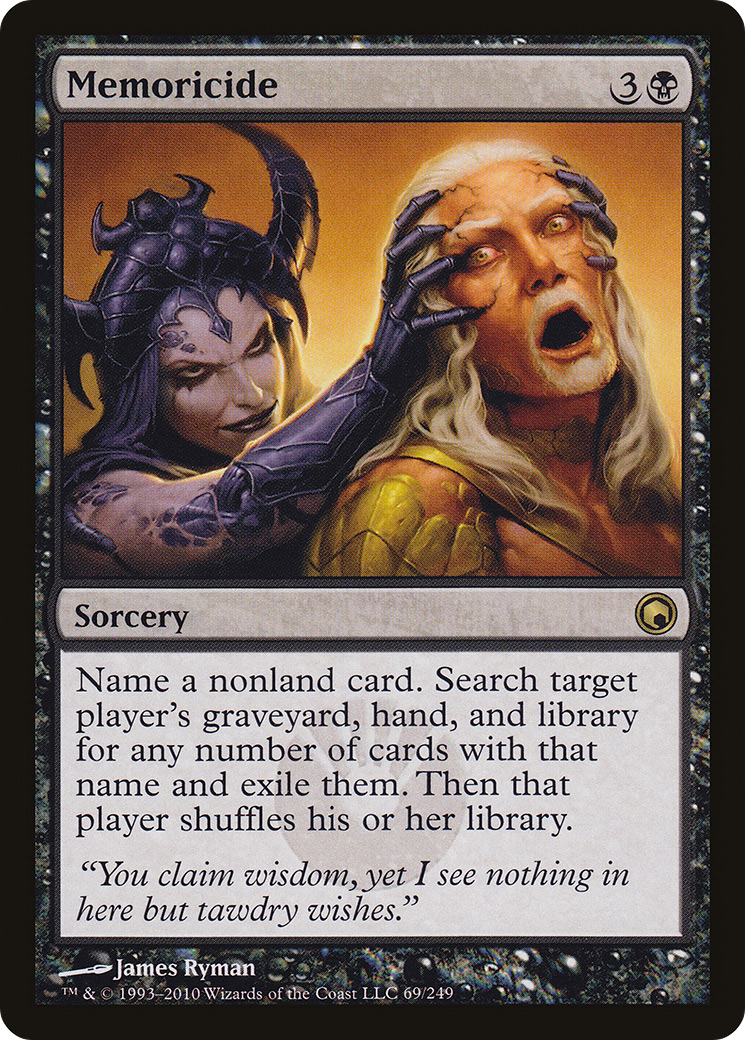 Memoricide (SOM-069) - Scars of Mirrodin Foil