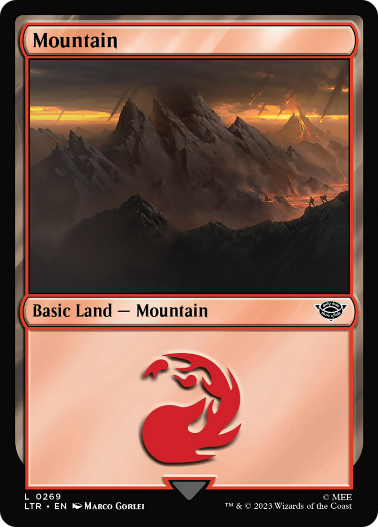 Mountain (LTR-269) - The Lord of the Rings: Tales of Middle-earth