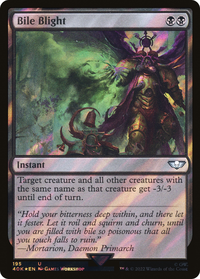 Bile Blight (40K-195★) - Warhammer 40,000 Commander Foil