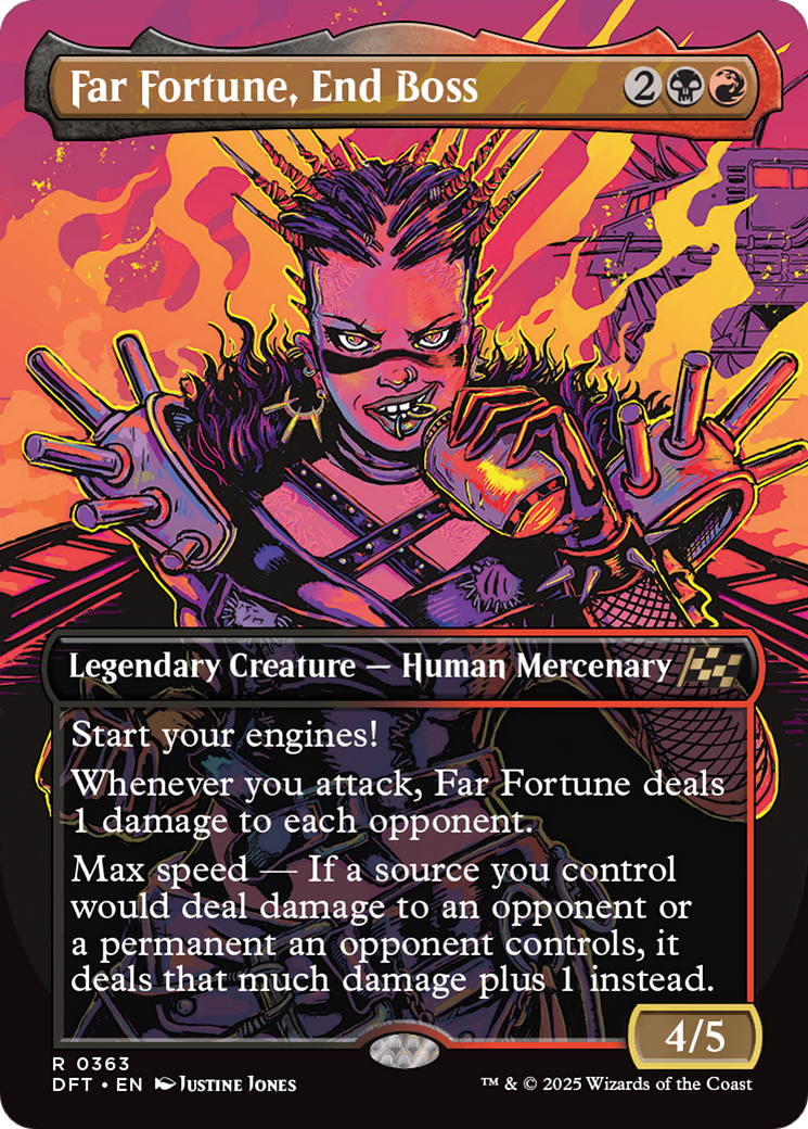 Far Fortune, End Boss (DFT-363) - Aetherdrift (Borderless)
