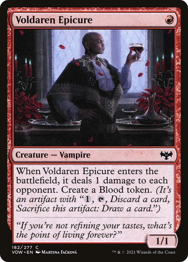 Voldaren Epicure (VOW-182) - Innistrad: Crimson Vow Foil