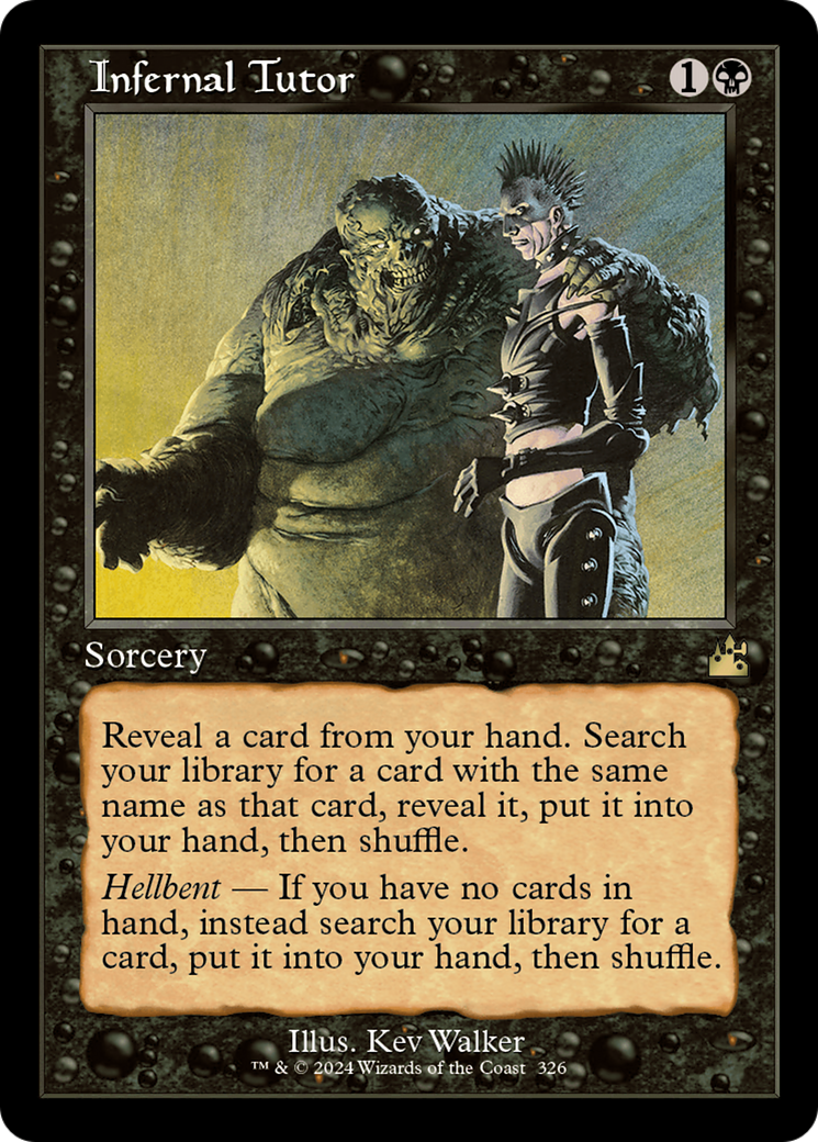 Infernal Tutor (RVR-326) - Ravnica Remastered