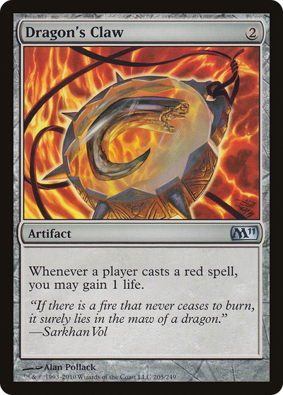 Dragon's Claw (M11-205) - Magic 2011