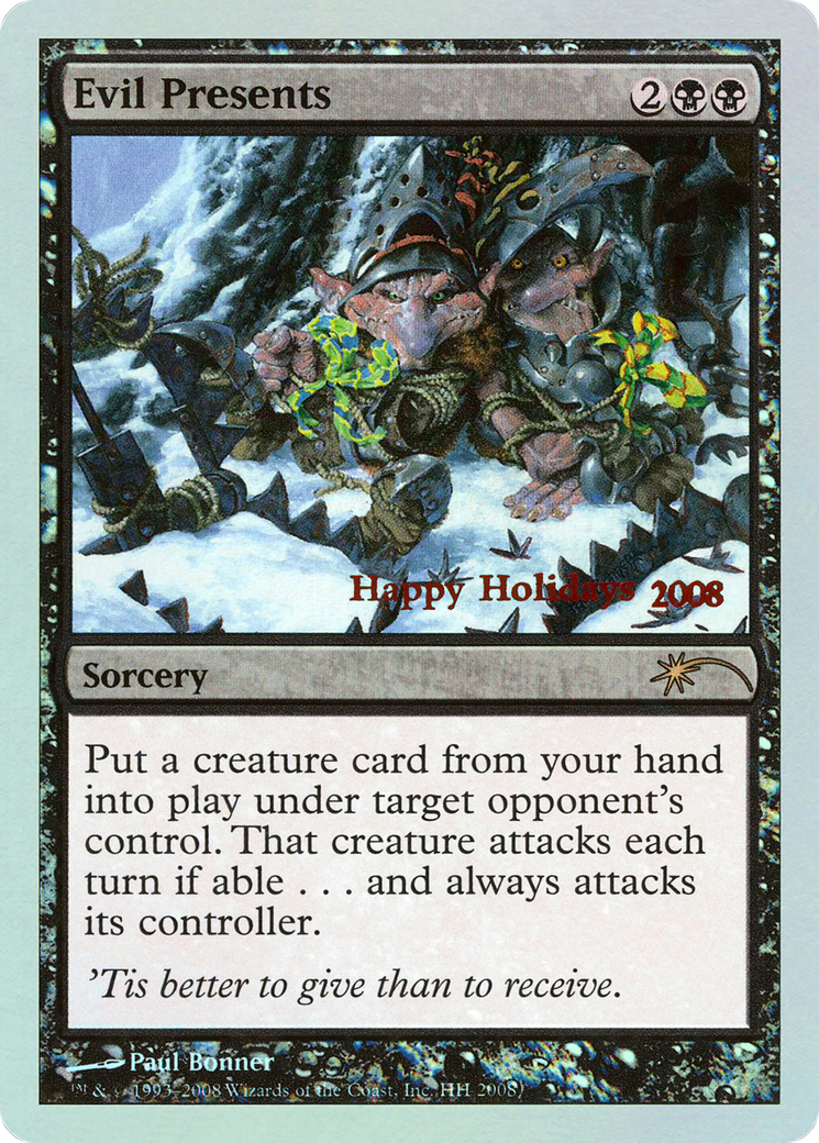 Evil Presents (SPECIAL-008) - Happy Holidays Foil