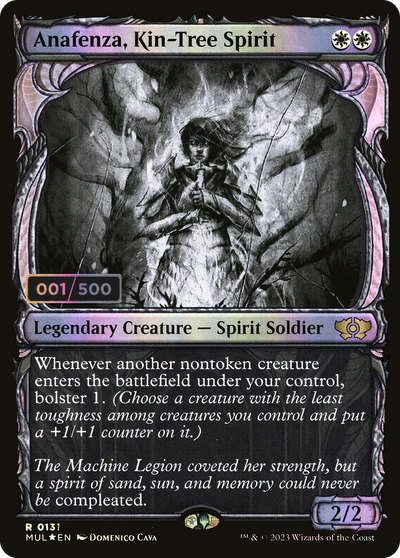 Anafenza, Kin-Tree Spirit (MUL-131) - Multiverse Legends: (Showcase) Foil