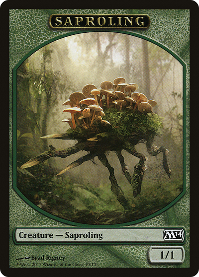 Saproling (M14-010) - Magic 2014 Tokens