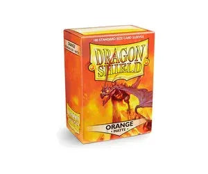 Dragon Shield Matte Sleeves - Orange (100-Pack)