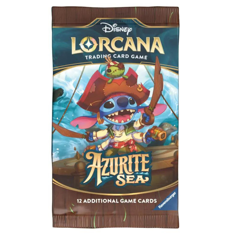 Disney Lorcana: Azurite Sea Booster Pack - Azurite Sea