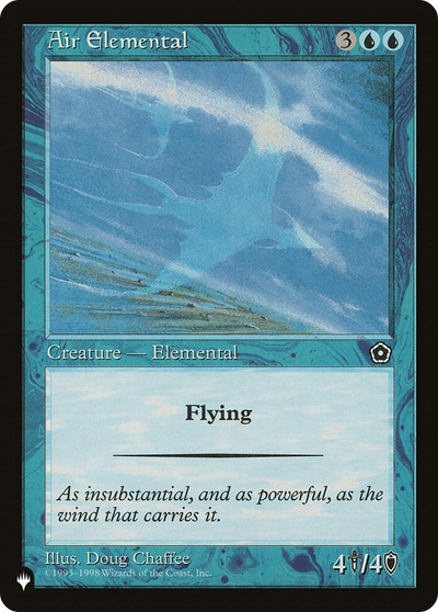 Air Elemental (LIST-P02-31) - The List