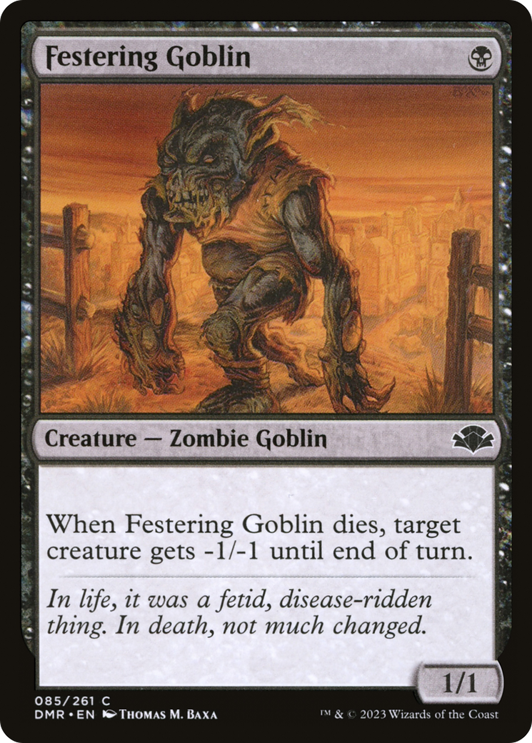 Festering Goblin (DMR-085) - Dominaria Remastered Foil