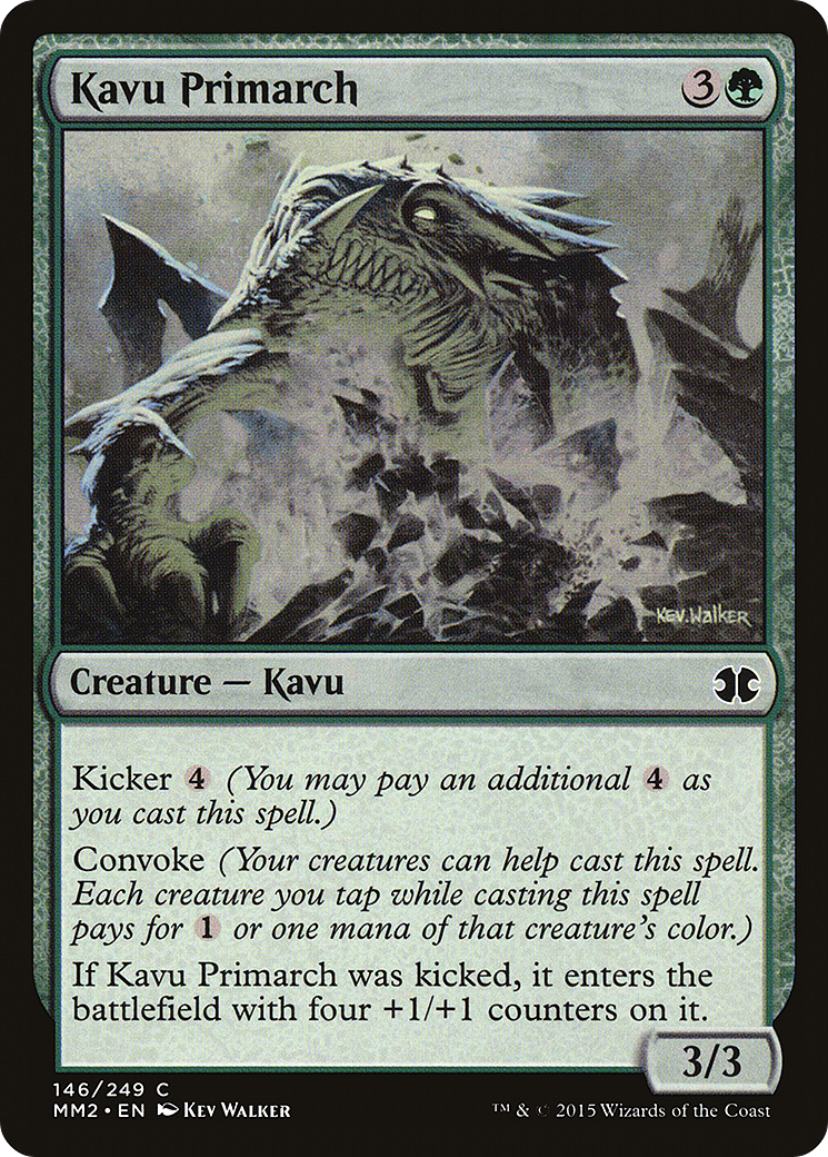 Kavu Primarch (MM2-146) - Modern Masters 2015 Foil