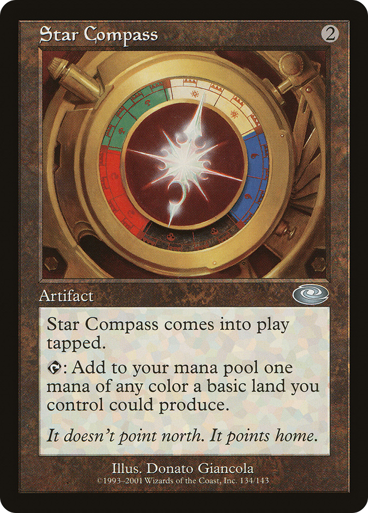 Star Compass (PLS-134) - Planeshift Foil