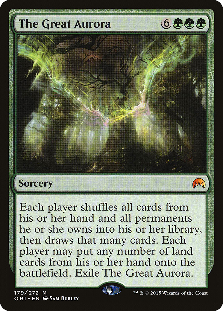 The Great Aurora (ORI-179) - Magic Origins Foil