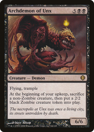 Archdemon of Unx (ALA-064) - Shards of Alara