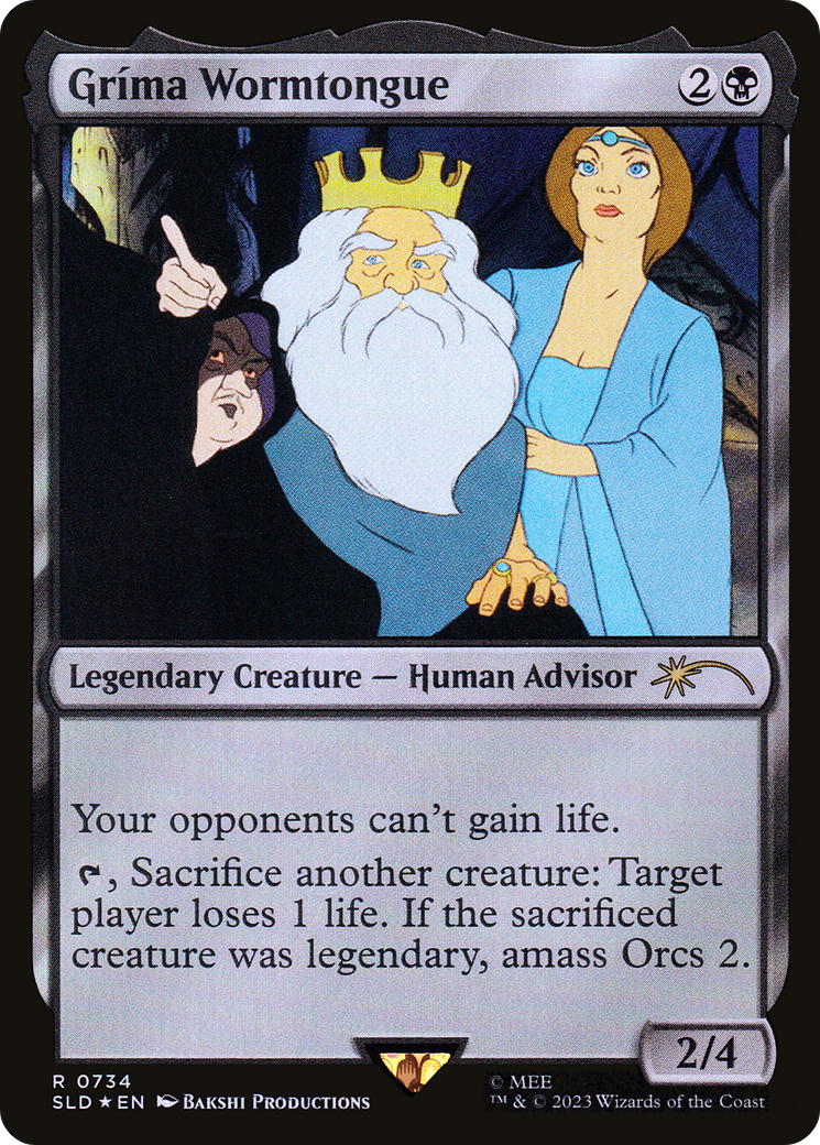 Gríma Wormtongue (SLD-734) - Secret Lair Drop Foil