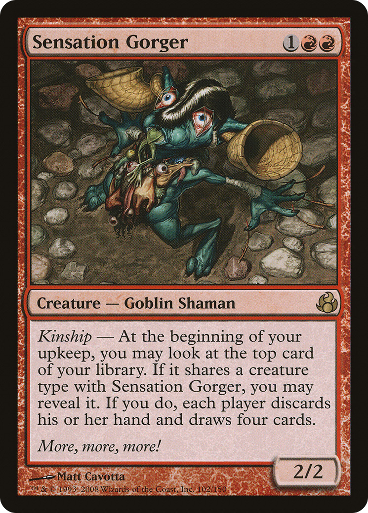 Sensation Gorger (MOR-102) - Morningtide Foil