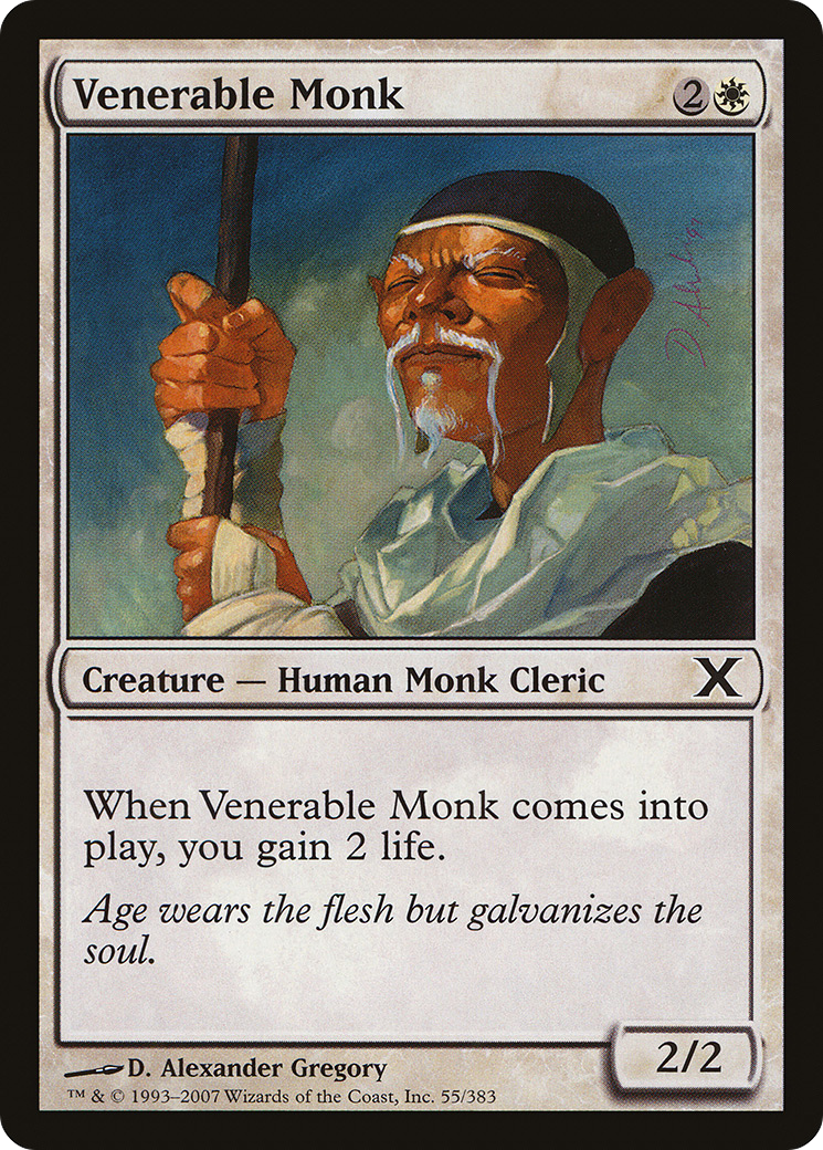 Venerable Monk (10E-055) - Tenth Edition