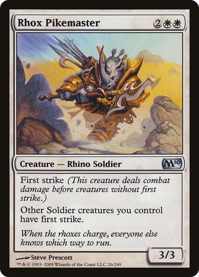 Rhox Pikemaster (M10-026) - Magic 2010