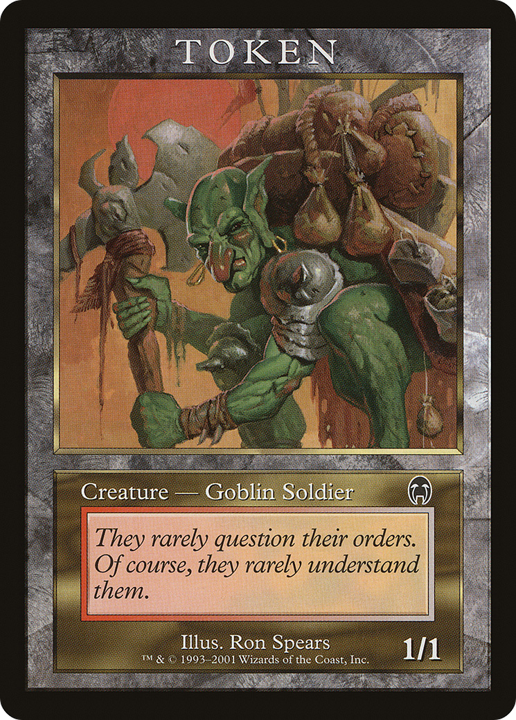 Goblin Soldier (MPRP-006) - Magic Player Rewards 2001
