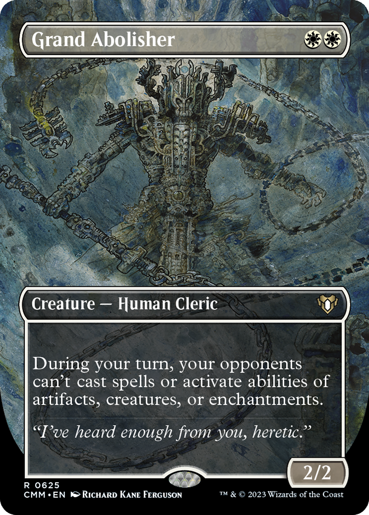 Grand Abolisher (CMM-625) - Commander Masters (Borderless) Foil