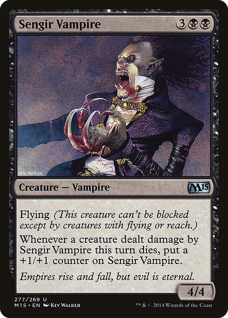 Sengir Vampire (M15-277) - Magic 2015 Foil