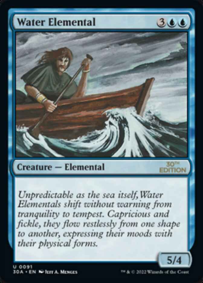 Water Elemental (30A-091) - 30th Anniversary Edition
