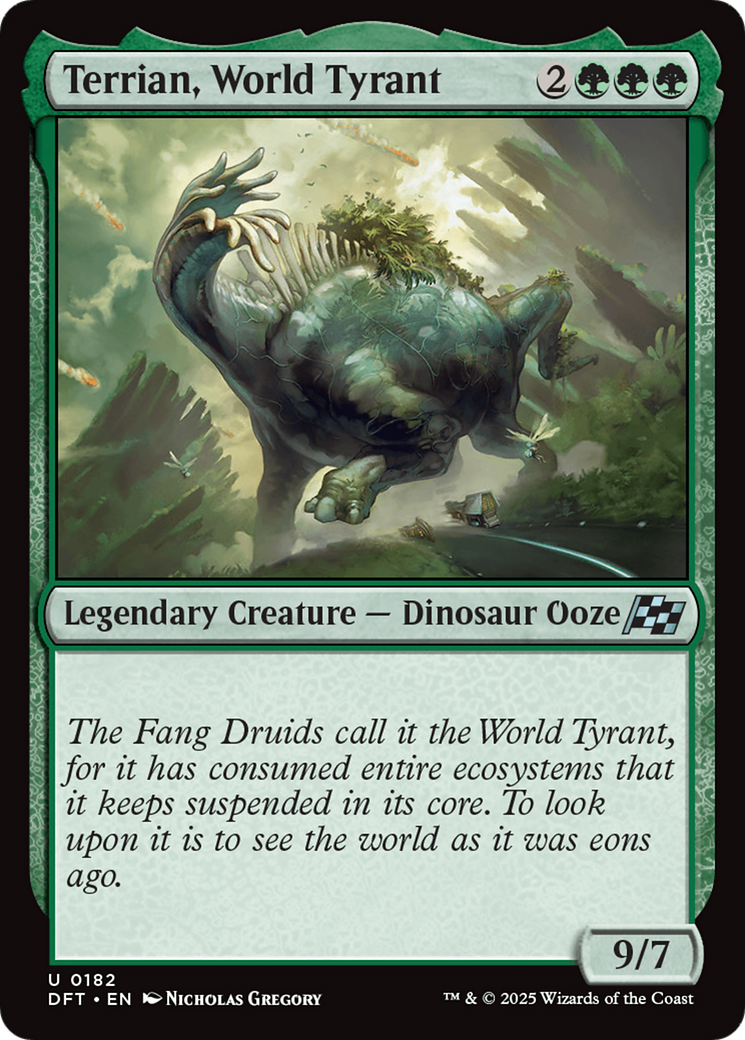 Terrian, World Tyrant (DFT-182) - Aetherdrift Foil