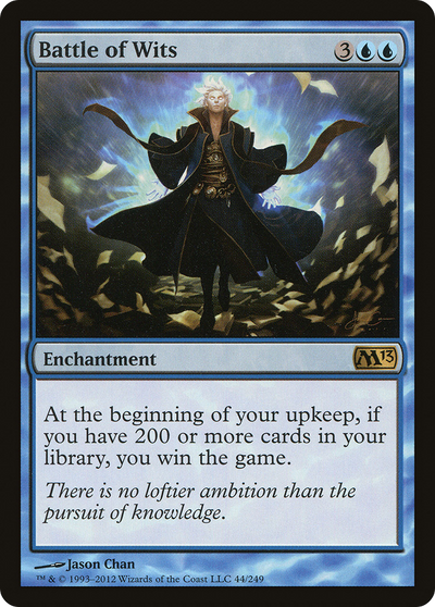 Battle of Wits (M13-044) - Magic 2013 Foil