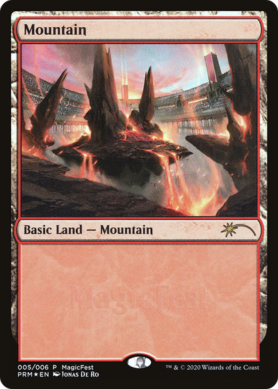 Mountain (MFP-005) - MagicFest 2020 Foil