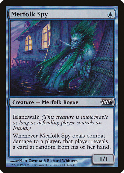 Merfolk Spy (M11-066) - Magic 2011