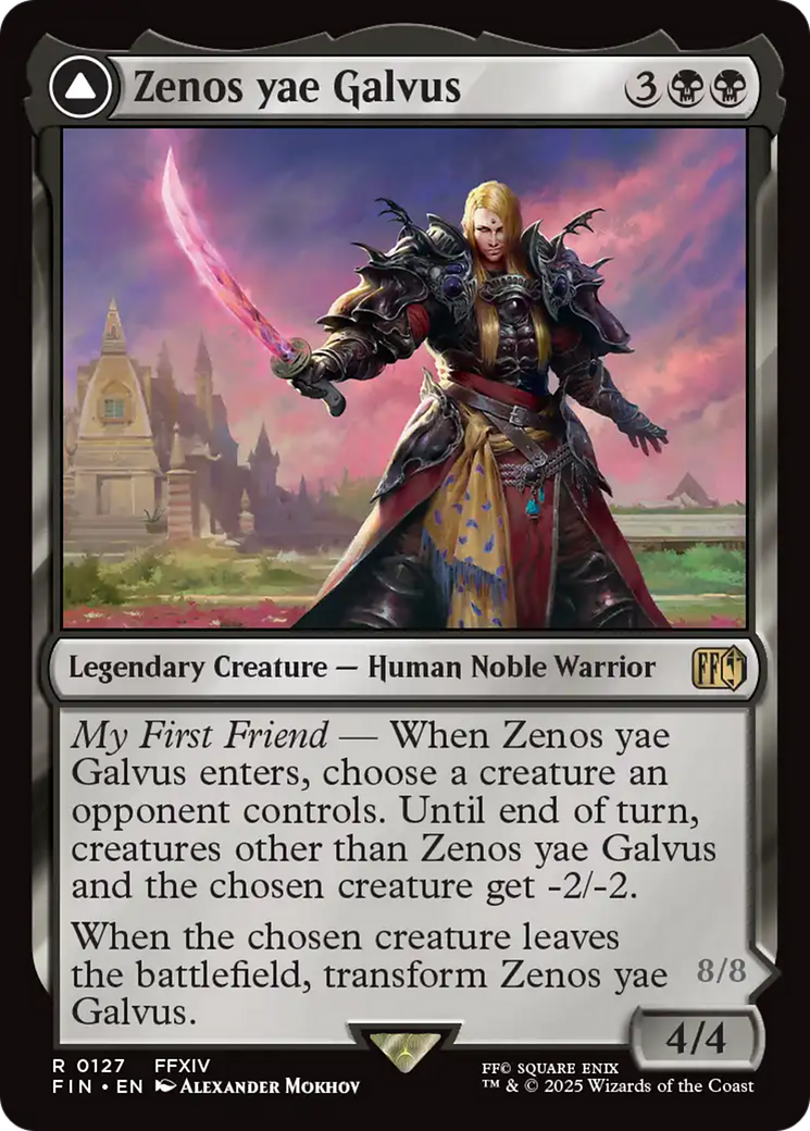Zenos yae Galvus // Shinryu, Transcendent Rival (FIN-127) - FINAL FANTASY Foil