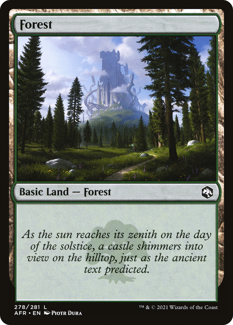 Forest (AFR-278) - Adventures in the Forgotten Realms