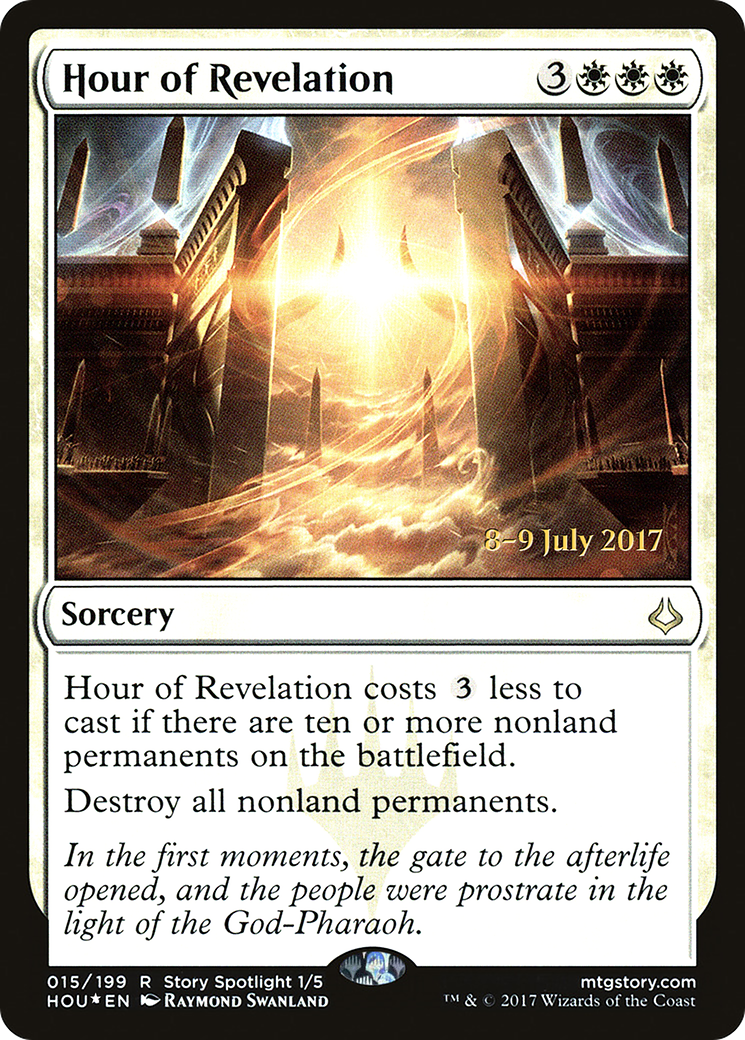 Hour of Revelation (PRE-15S) - Hour of Devastation Promos Foil