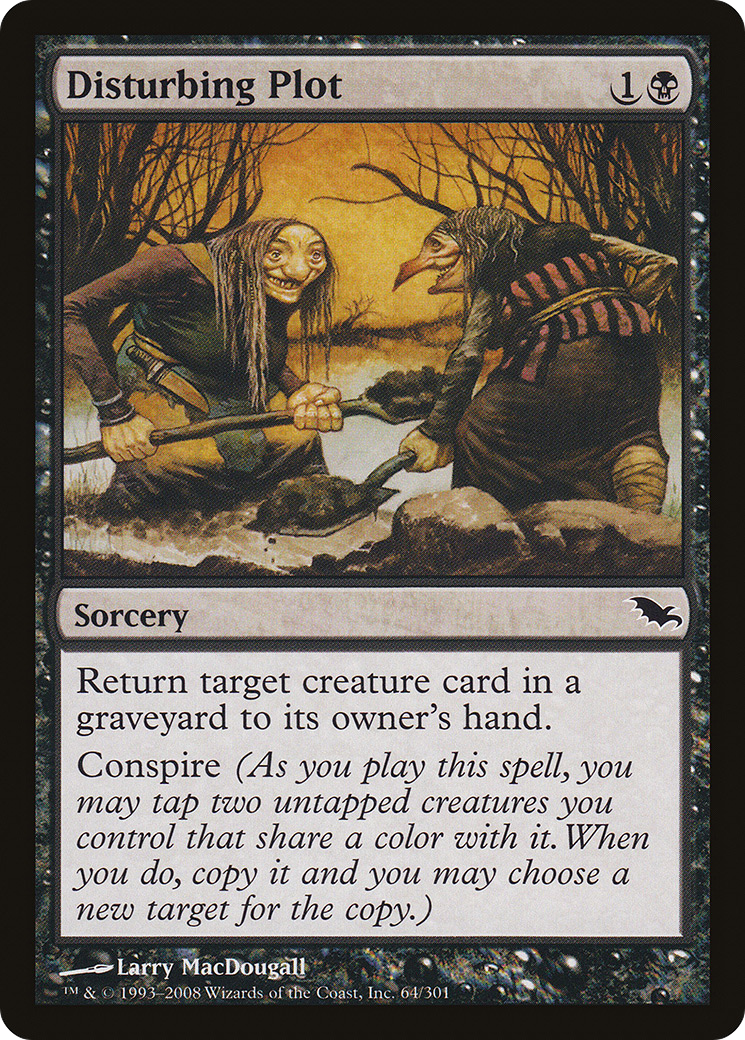Disturbing Plot (SHM-064) - Shadowmoor
