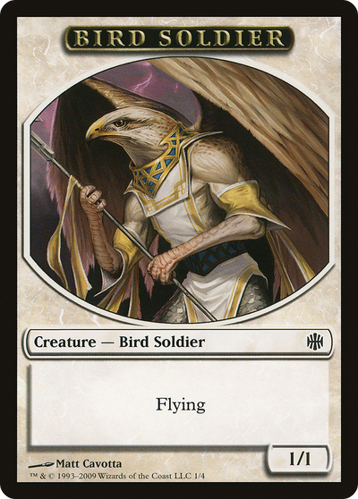 Bird Soldier (ARB-001) - Alara Reborn Tokens