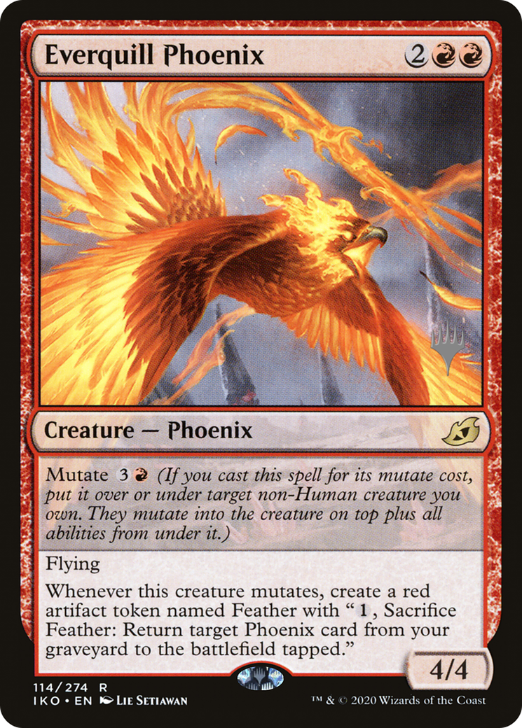 Everquill Phoenix (PPIKO-114P) - Ikoria: Lair of Behemoths Promos