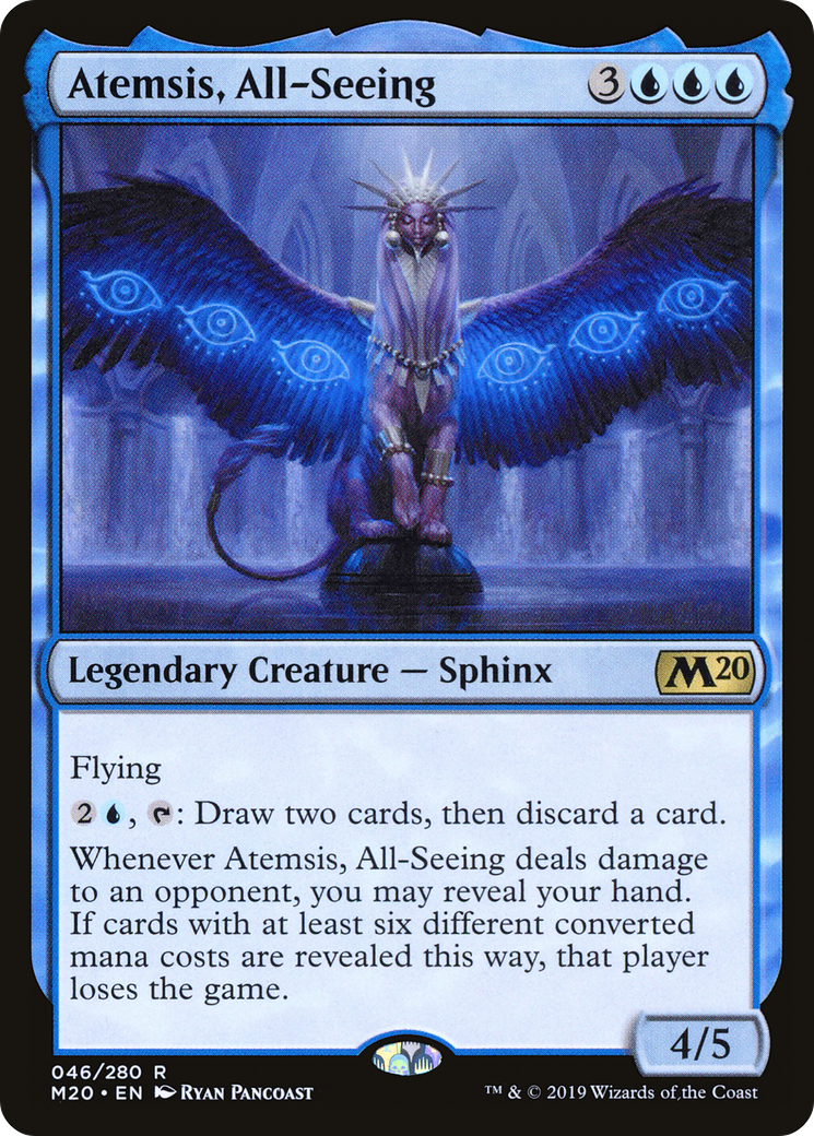 Atemsis, All-Seeing (M20-046) - Core Set 2020 Foil